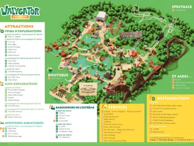 Walygator Grand Est Park Map 2024